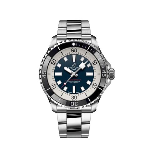 breitling 44 stainless steel dive.